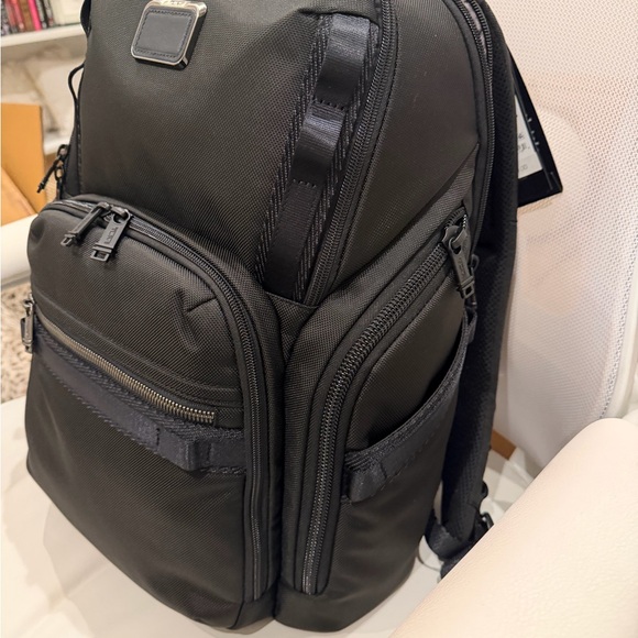 Tumi - Alpha Bravo Collection - Men's Backpack - Black - Picture 4 of 12